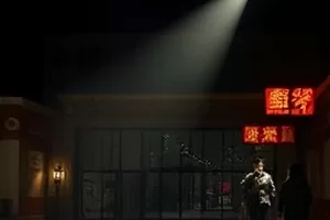 辩论赛正方结辩环节的多机位回放画面
